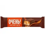 Батончик Очень с нугой и карамелью 42 гр. Славянка